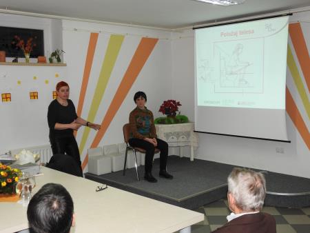 V prostorih Knjižnice in čitalnice Razkrižje je potekalo predavanje v okviru projekta SuhDan 13